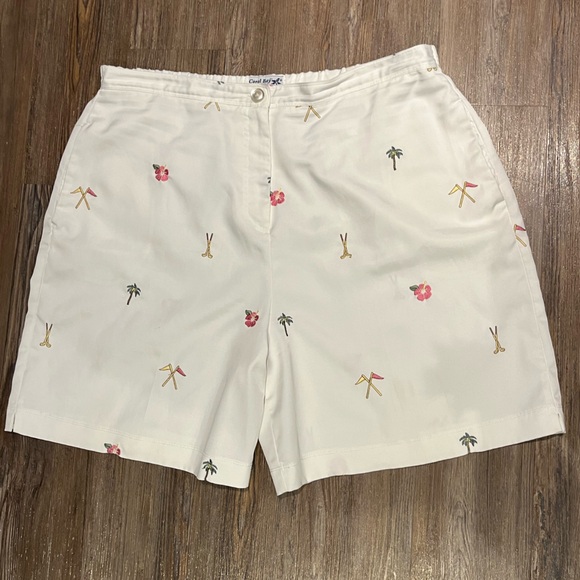 Coral Bay Pants - CORAL BAY GOLF SHORTS women size 18